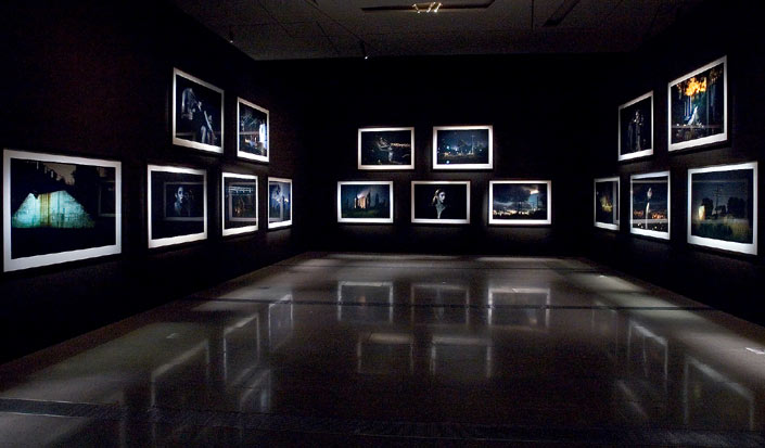 Bill Henson, "Bill Henson: Three Decades of Photography", installation view at the National Gallery of Victoria, 2005.