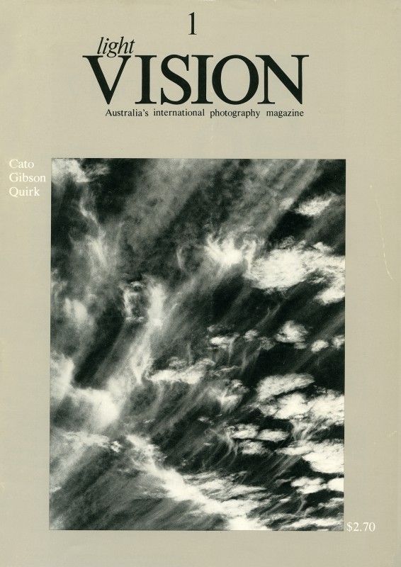 "Light Vision: Australia's International Photography Magazine", 1, 1977